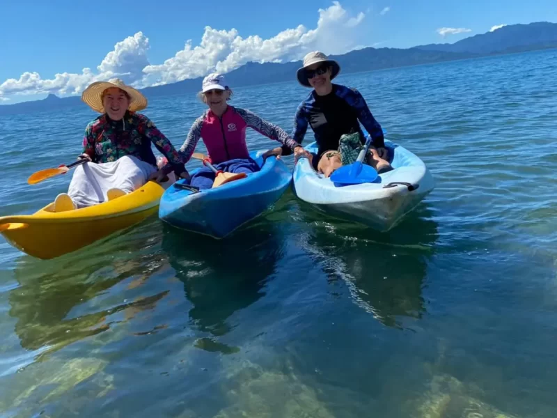 Meditation and snorkeling a