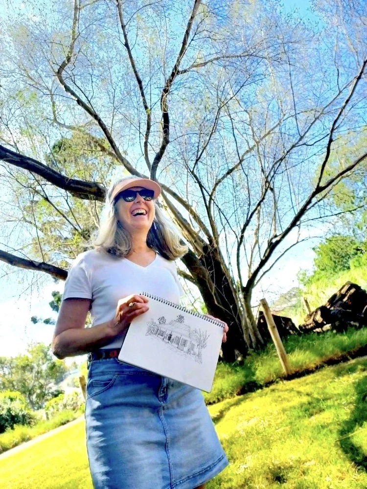 Alisa Cooper Fiji travel sketching